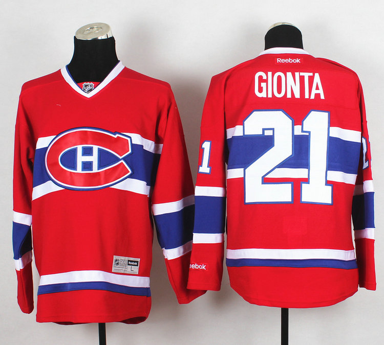 Montreal Canadiens #21 Gionta Red